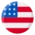 US Flag - Switch to German